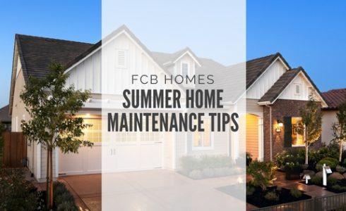 Summer maintenance tips for FCB Homes