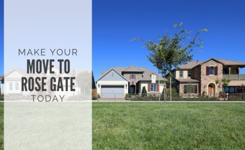 Move-in ready homes at Rose Gate by FCB Homes