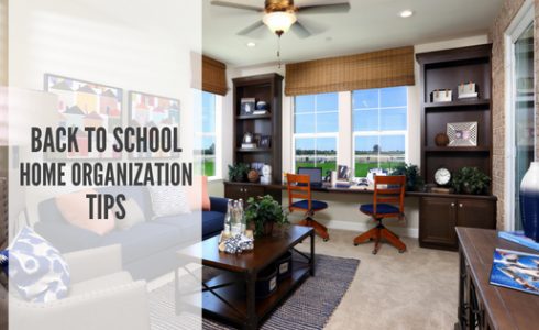 Back-to-school organization tips by FCB Homes