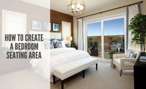 Tips for creating a bedroom seating area