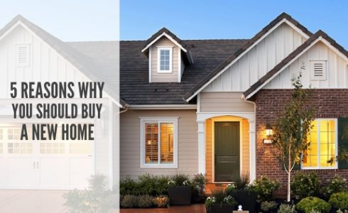 5 Reasons Why You Should Buy a New Home